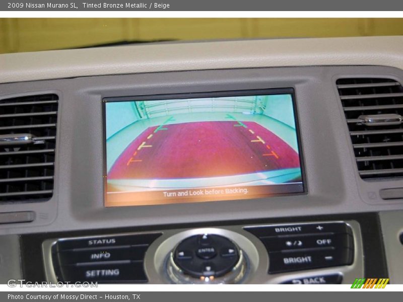 Tinted Bronze Metallic / Beige 2009 Nissan Murano SL