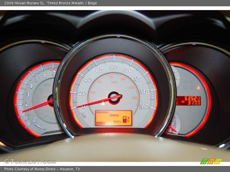 Tinted Bronze Metallic / Beige 2009 Nissan Murano SL