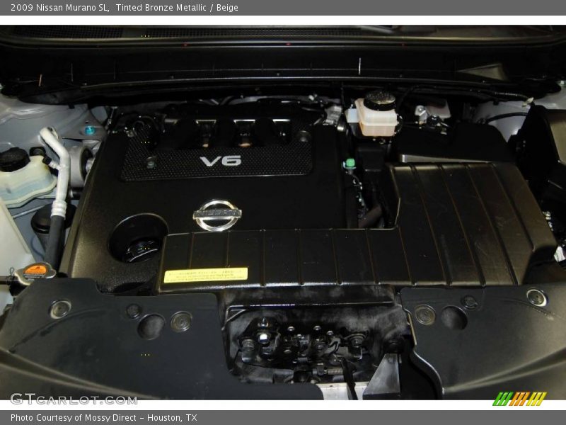 Tinted Bronze Metallic / Beige 2009 Nissan Murano SL