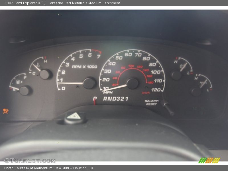Toreador Red Metallic / Medium Parchment 2002 Ford Explorer XLT