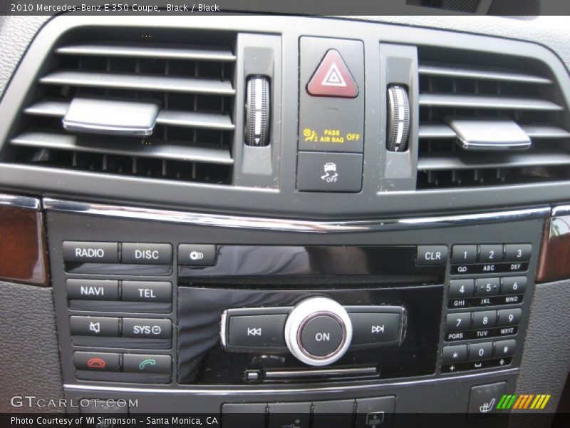 Black / Black 2010 Mercedes-Benz E 350 Coupe