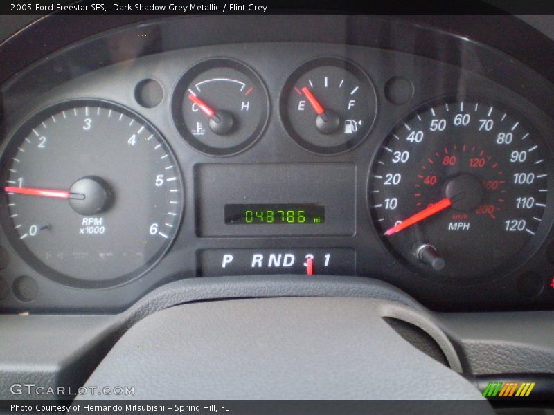 Dark Shadow Grey Metallic / Flint Grey 2005 Ford Freestar SES