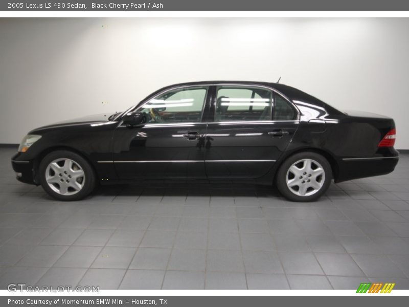 Black Cherry Pearl / Ash 2005 Lexus LS 430 Sedan