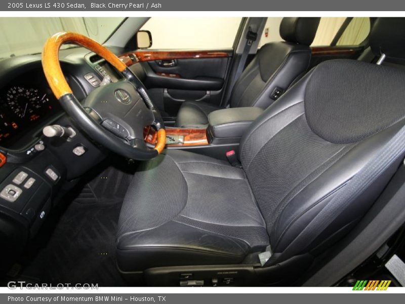 Black Cherry Pearl / Ash 2005 Lexus LS 430 Sedan