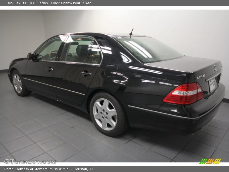Black Cherry Pearl / Ash 2005 Lexus LS 430 Sedan