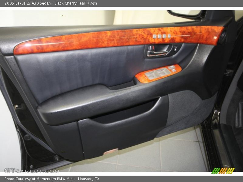 Black Cherry Pearl / Ash 2005 Lexus LS 430 Sedan