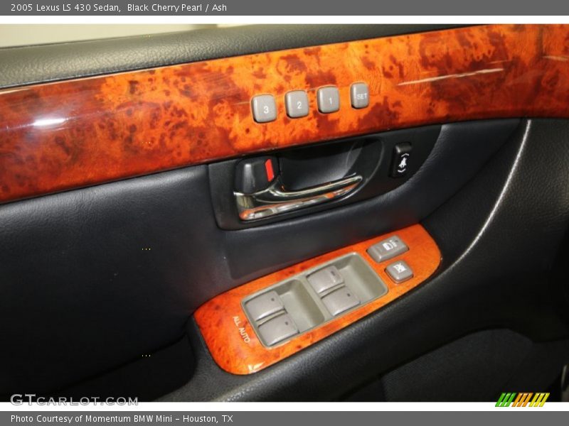 Black Cherry Pearl / Ash 2005 Lexus LS 430 Sedan