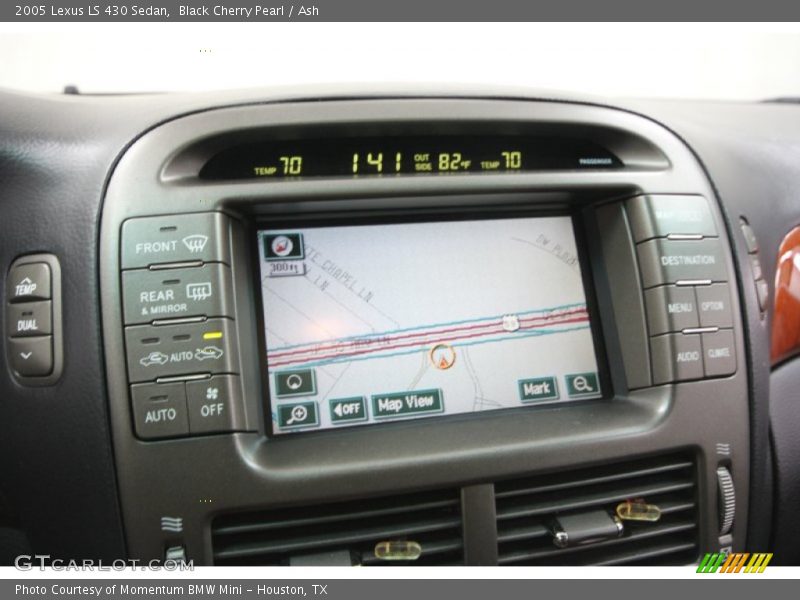 Black Cherry Pearl / Ash 2005 Lexus LS 430 Sedan