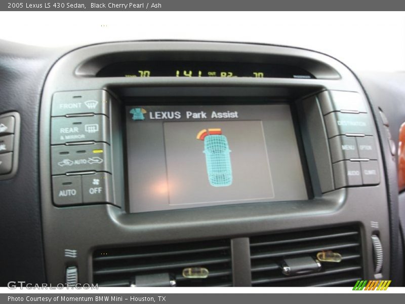 Black Cherry Pearl / Ash 2005 Lexus LS 430 Sedan