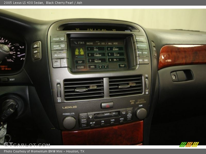 Black Cherry Pearl / Ash 2005 Lexus LS 430 Sedan