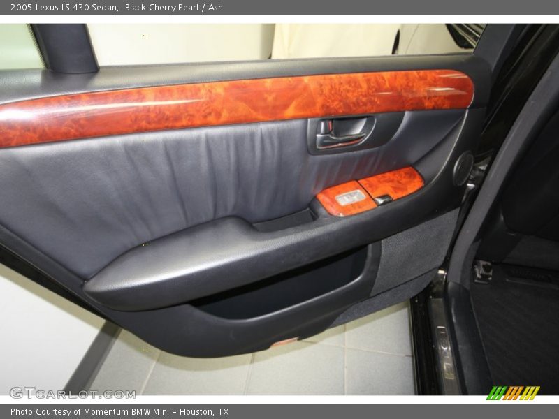 Black Cherry Pearl / Ash 2005 Lexus LS 430 Sedan