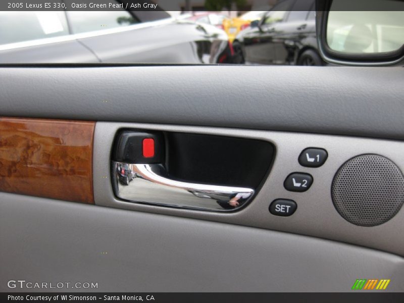 Oasis Green Pearl / Ash Gray 2005 Lexus ES 330