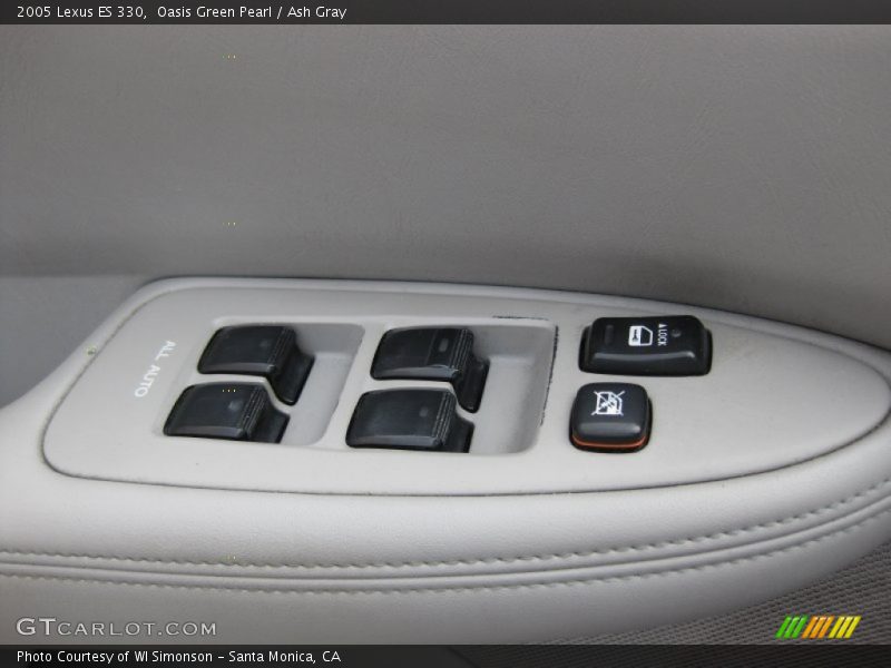 Oasis Green Pearl / Ash Gray 2005 Lexus ES 330