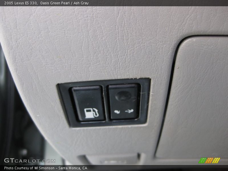 Oasis Green Pearl / Ash Gray 2005 Lexus ES 330