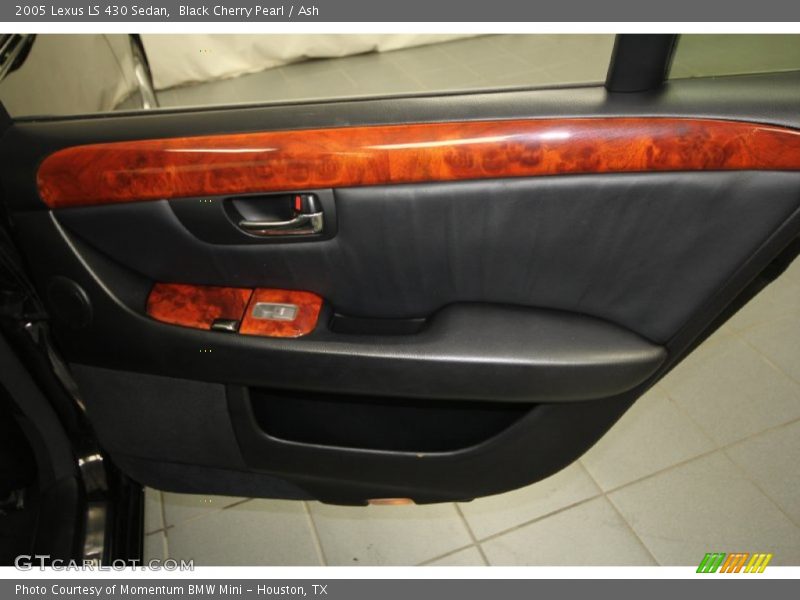Black Cherry Pearl / Ash 2005 Lexus LS 430 Sedan