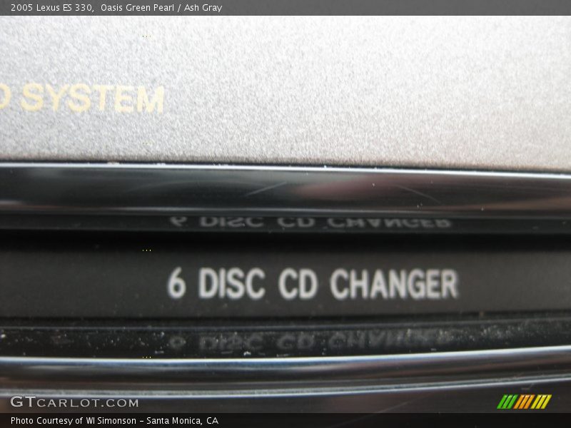 Oasis Green Pearl / Ash Gray 2005 Lexus ES 330