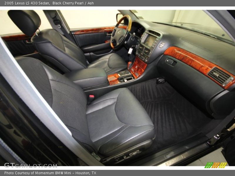 Black Cherry Pearl / Ash 2005 Lexus LS 430 Sedan