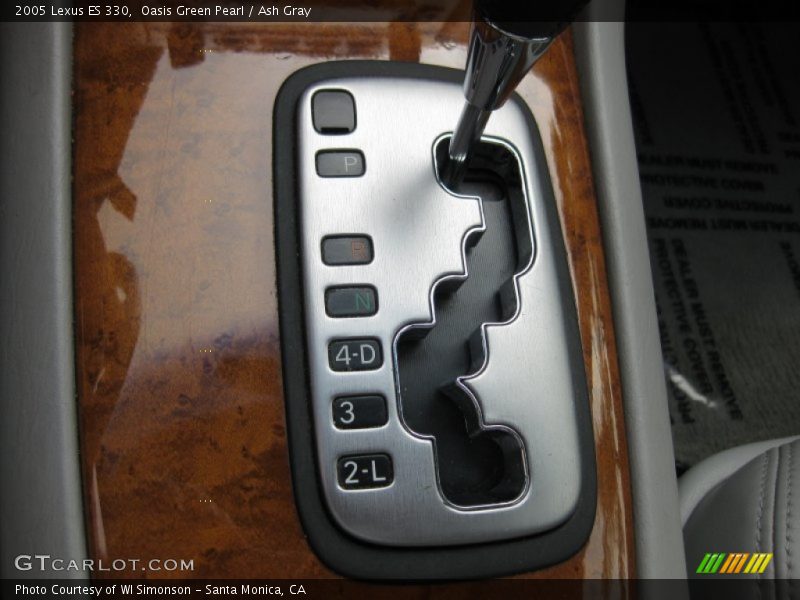 Oasis Green Pearl / Ash Gray 2005 Lexus ES 330
