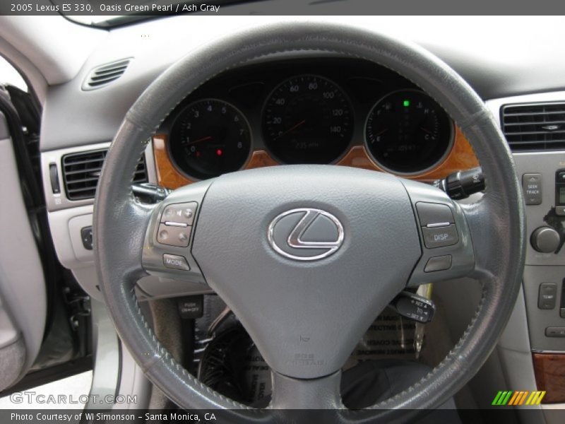Oasis Green Pearl / Ash Gray 2005 Lexus ES 330