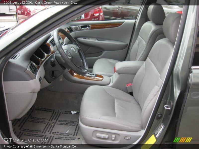 Oasis Green Pearl / Ash Gray 2005 Lexus ES 330