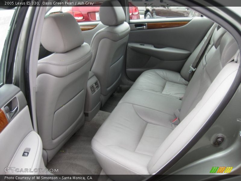 Oasis Green Pearl / Ash Gray 2005 Lexus ES 330