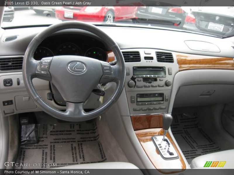 Oasis Green Pearl / Ash Gray 2005 Lexus ES 330