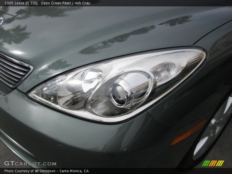 Oasis Green Pearl / Ash Gray 2005 Lexus ES 330