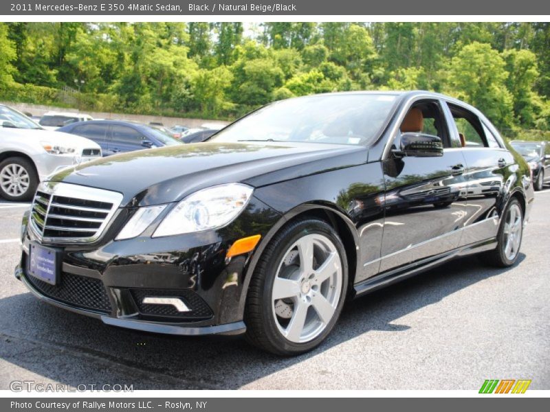 Front 3/4 View of 2011 E 350 4Matic Sedan
