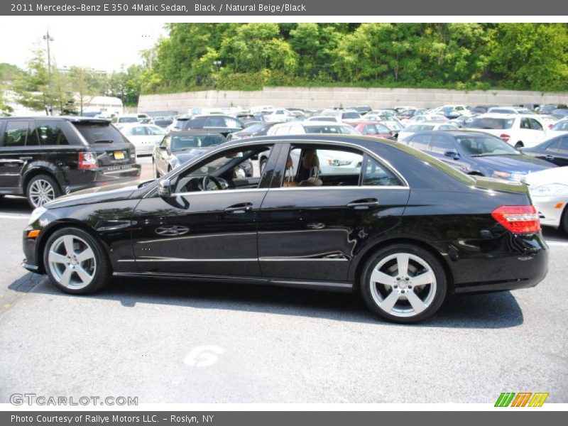 Black / Natural Beige/Black 2011 Mercedes-Benz E 350 4Matic Sedan