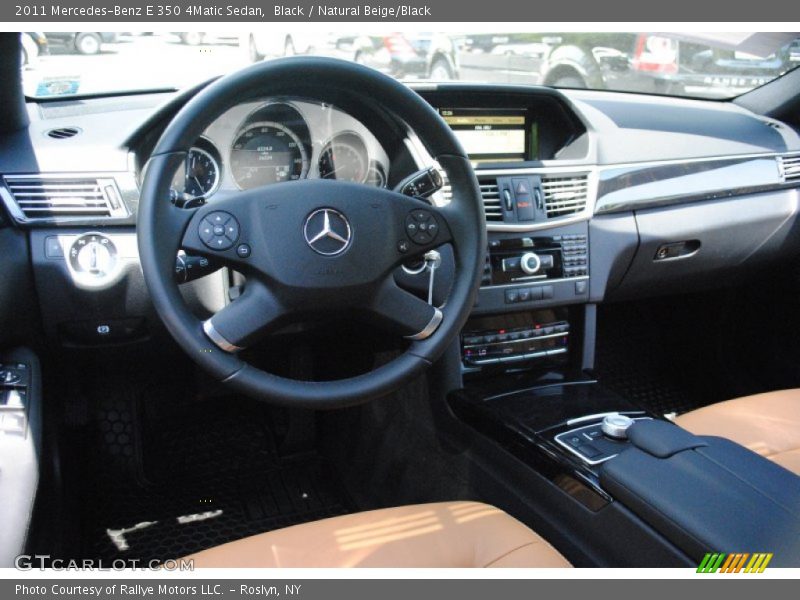 Black / Natural Beige/Black 2011 Mercedes-Benz E 350 4Matic Sedan