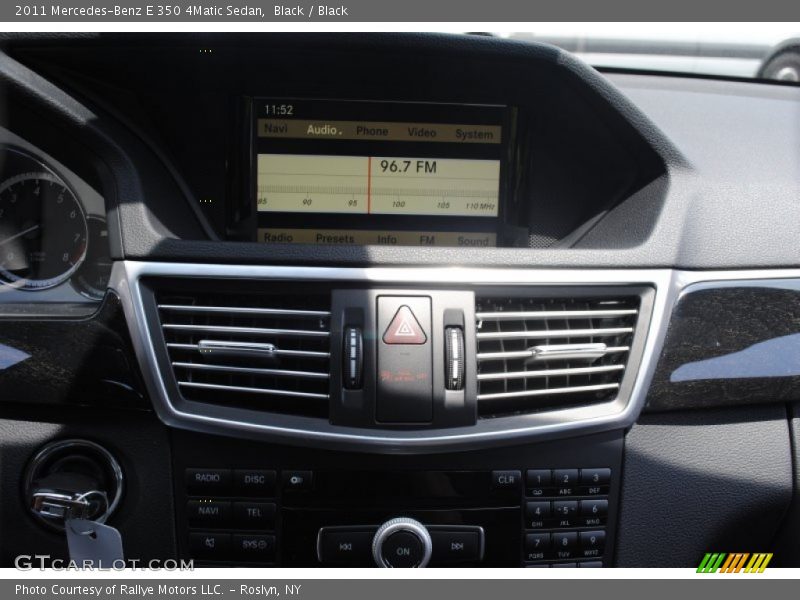 Black / Black 2011 Mercedes-Benz E 350 4Matic Sedan