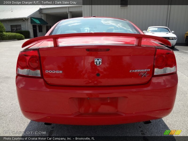 TorRed / Dark Slate Gray 2009 Dodge Charger R/T