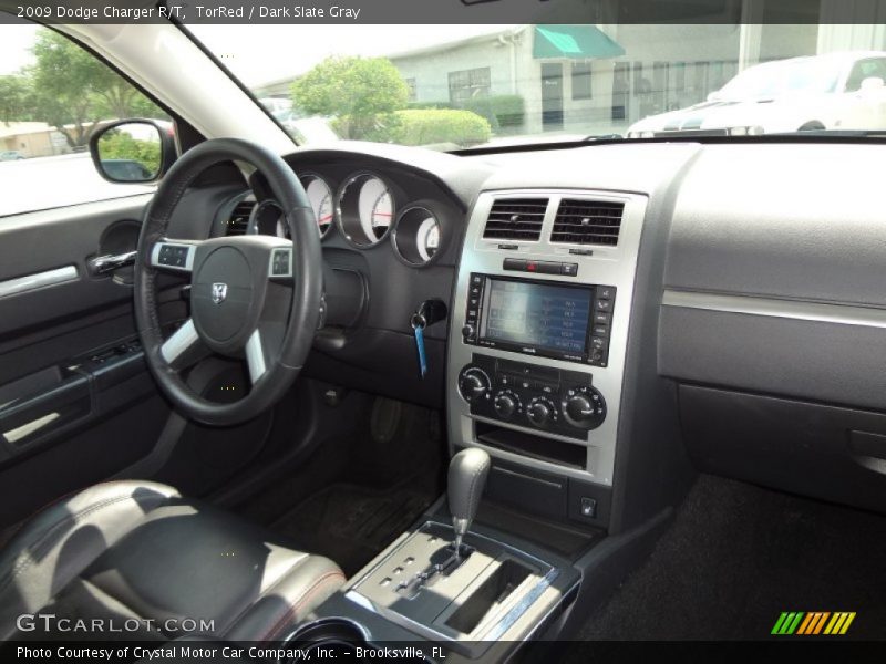 TorRed / Dark Slate Gray 2009 Dodge Charger R/T