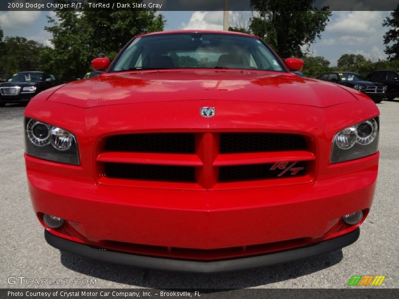 TorRed / Dark Slate Gray 2009 Dodge Charger R/T