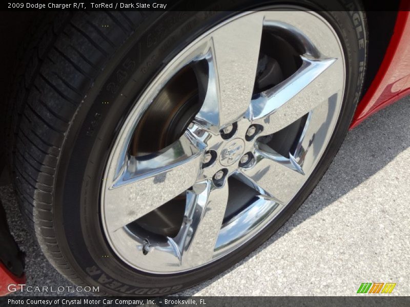 TorRed / Dark Slate Gray 2009 Dodge Charger R/T