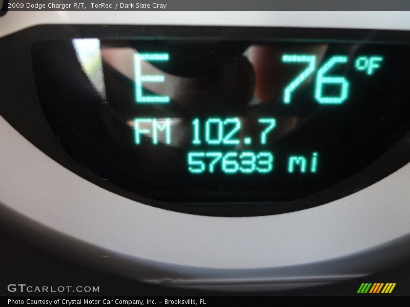 TorRed / Dark Slate Gray 2009 Dodge Charger R/T