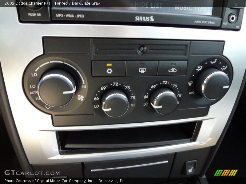 Controls of 2009 Charger R/T