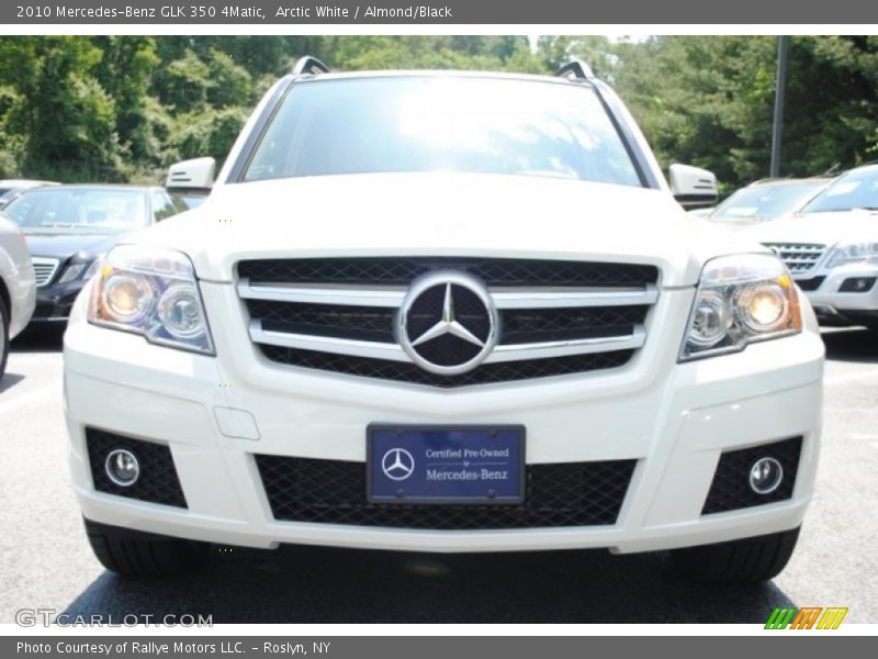 Arctic White / Almond/Black 2010 Mercedes-Benz GLK 350 4Matic