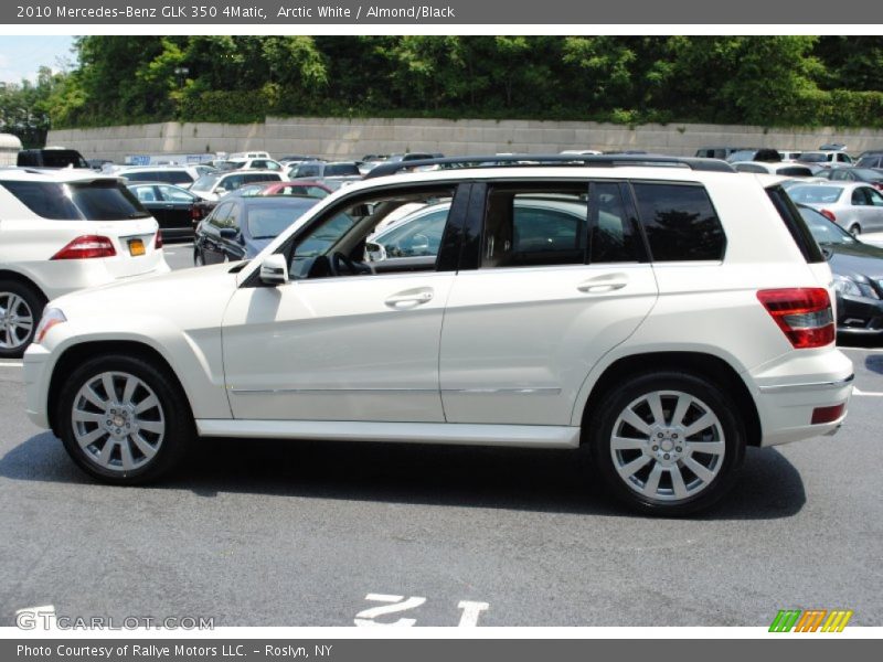 Arctic White / Almond/Black 2010 Mercedes-Benz GLK 350 4Matic