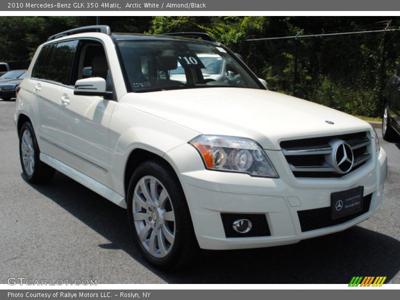 Arctic White / Almond/Black 2010 Mercedes-Benz GLK 350 4Matic