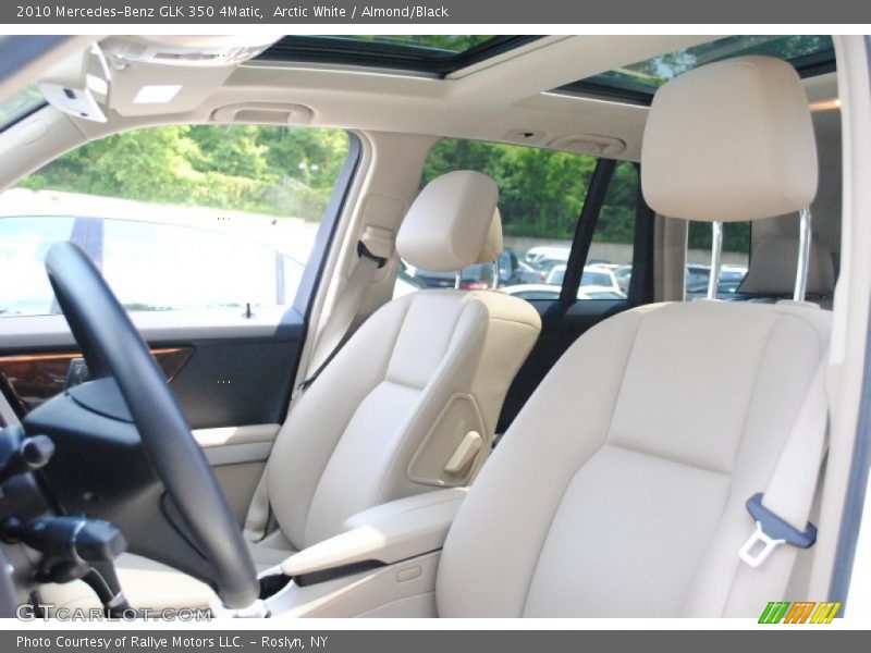 Arctic White / Almond/Black 2010 Mercedes-Benz GLK 350 4Matic