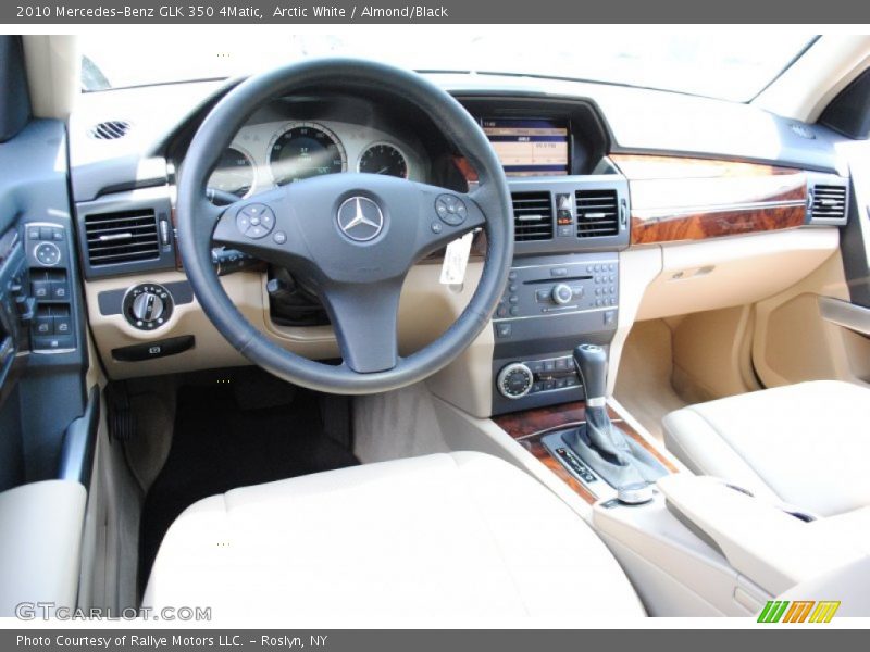 Arctic White / Almond/Black 2010 Mercedes-Benz GLK 350 4Matic