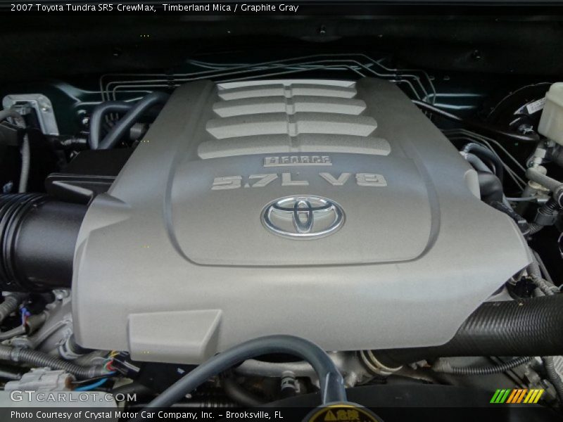 Timberland Mica / Graphite Gray 2007 Toyota Tundra SR5 CrewMax