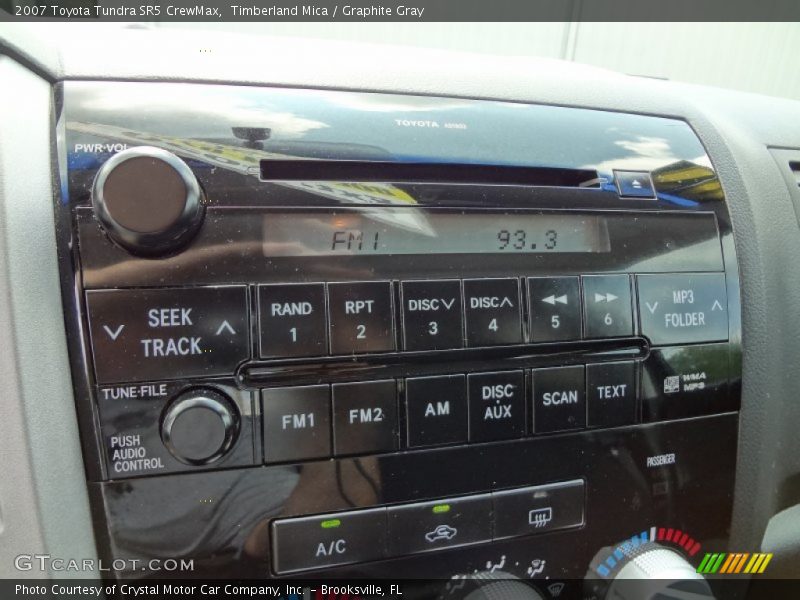 Timberland Mica / Graphite Gray 2007 Toyota Tundra SR5 CrewMax