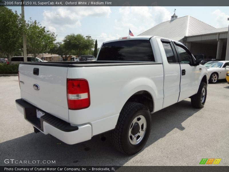 Oxford White / Medium Flint 2006 Ford F150 XL SuperCab 4x4