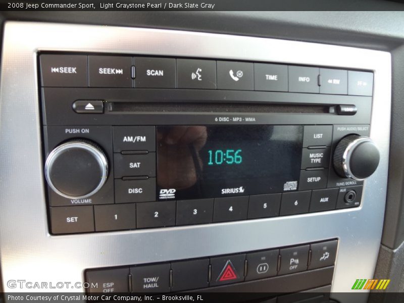 Audio System of 2008 Commander Sport