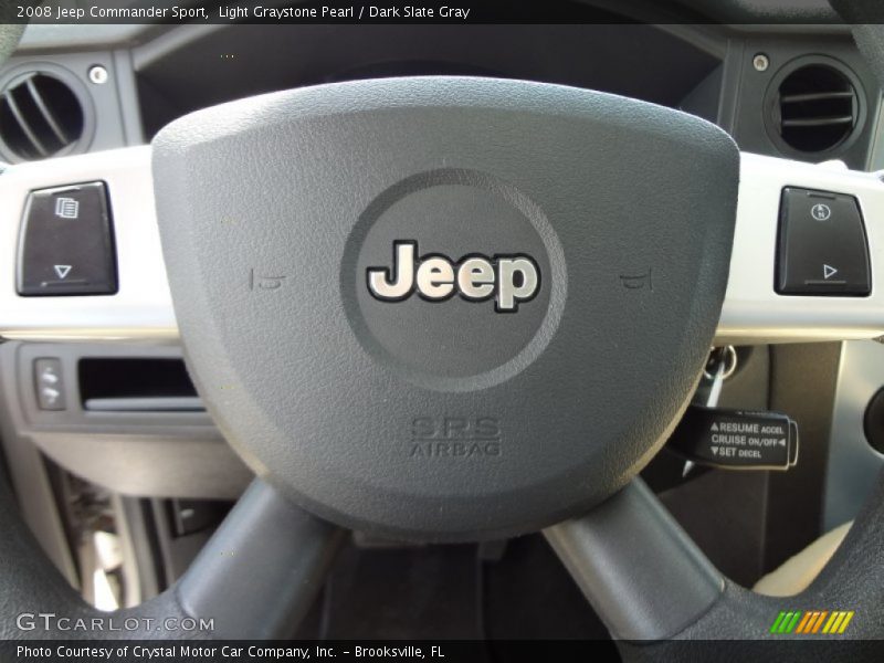  2008 Commander Sport Steering Wheel