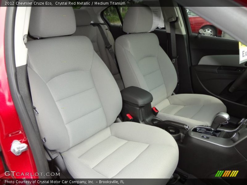 Crystal Red Metallic / Medium Titanium 2012 Chevrolet Cruze Eco