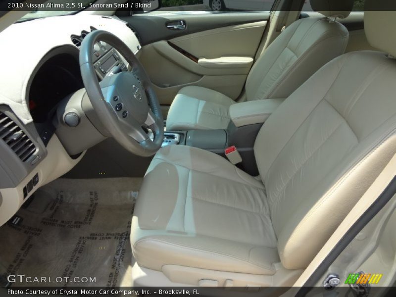 Sonoran Sand / Blond 2010 Nissan Altima 2.5 SL