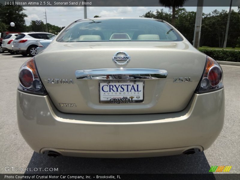Sonoran Sand / Blond 2010 Nissan Altima 2.5 SL
